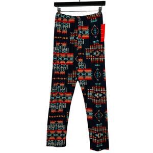 NEW! Hot Kiss SW Mid Mod Print Leggings Casual Lounge Pant - L